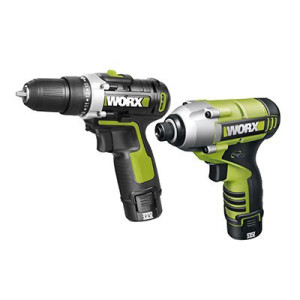 קיט מברגה ומקדחה נטענות 20V דגמים WU128.2 ו WX290 מבית WORX