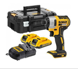 אימפקט 18V BRUSHLESS ללא פחמים כולל 2 סוללות 2AH+