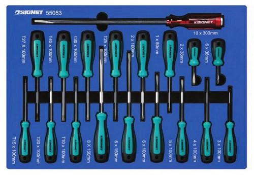 מגש מברגים איכותיים דגם 55553 מבית SIGNET