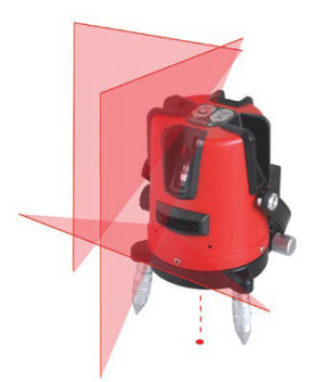 פלס לייזר אוטומטי לעבודות פנים דגם LP412 מבית SHATAL