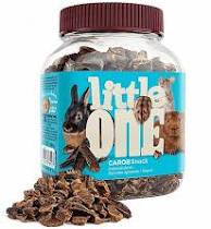 חטיף חרובים מיובשים למכרסמים ליטל וואן 200 גרם