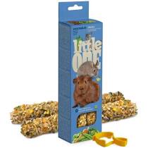 חטיף מקלות ירקות למכרסמים ליטל וואן 120 גרם