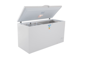 מקפיא שוכב BAYERE נפח ברוטו 500 ליטר לבן דגם KDF500-W