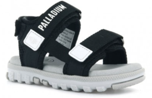 סנדלים פלדיום לילדים בצבע שחור | 28-35 | PALLANIKOO MONOCHROME BLACK Palladium