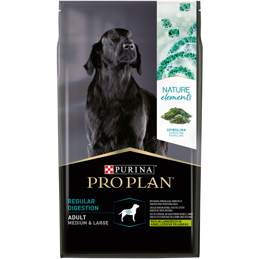 פרו פלאן NATURE ELEMENTS בוגר גזע בינוני/גדול כבש וספירולינה