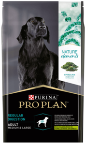 פרו פלאן NATURE ELEMENTS לכלב בוגר גזע בינוני או גדול בטעם כבש וספירולינה 10 ק"ג