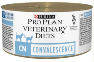 פרו פלאן מזון רפואי PPVD CN שימורי מזון מלא לכלבים וחתולים לתמיכה תזונתית בעת מחלות קשות, החלמה ושיקום 195 גרם