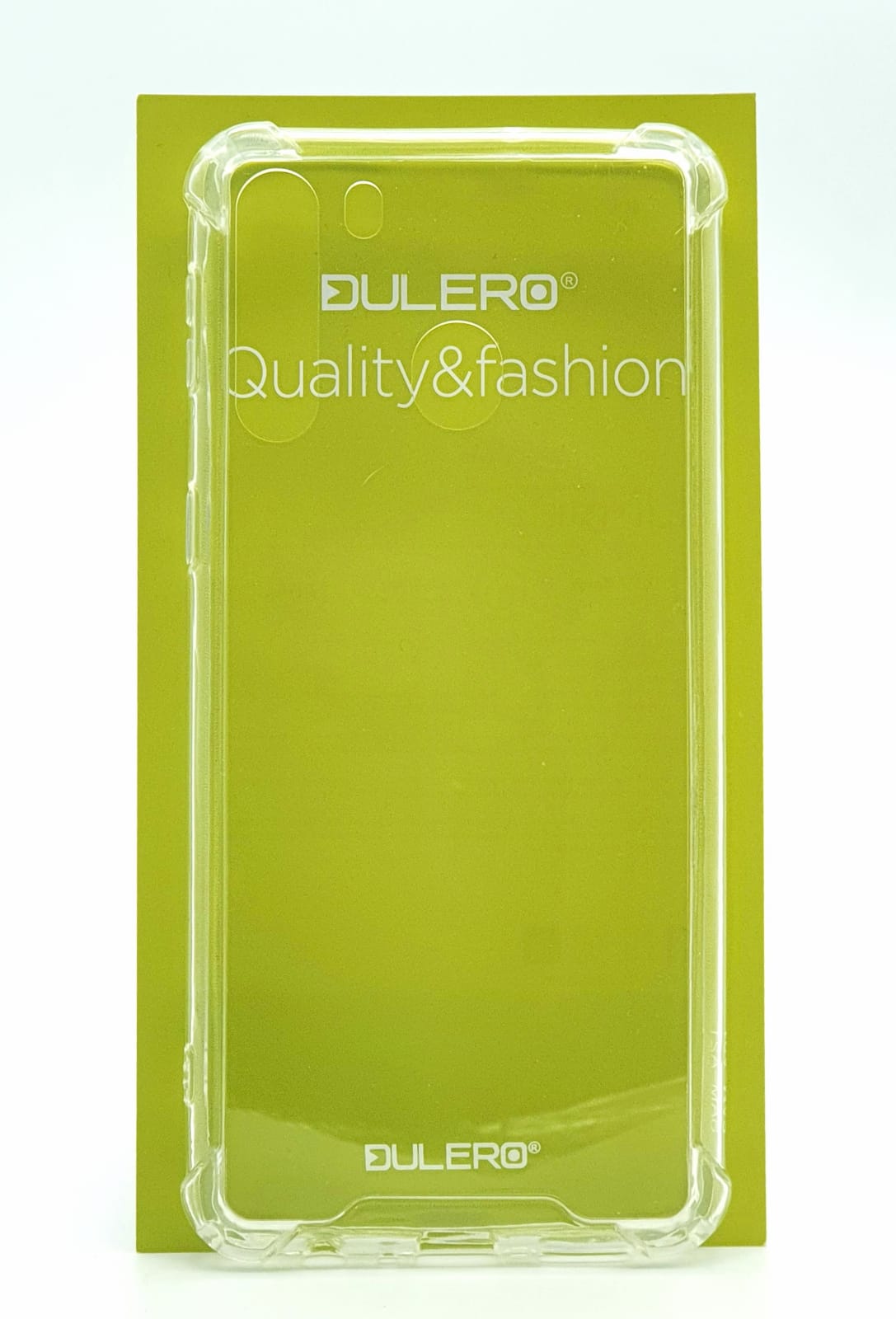 כיסוי סיליקון מבית Dulero שקוף למכשירי Galaxy S21 Plus