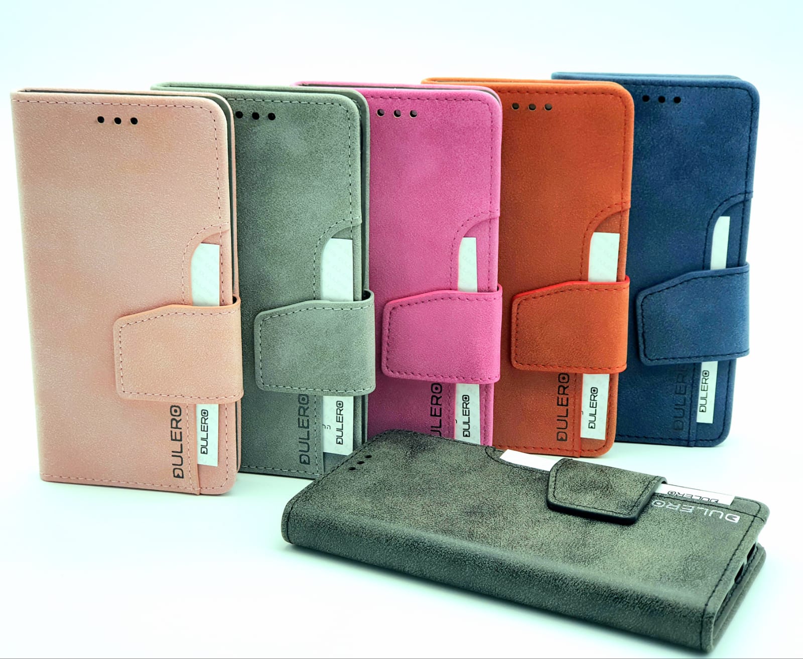 כיסוי ספר  של חברת Dulero למכשירי Galaxy S21 Plus אדום