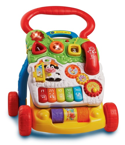 הליכון ראשון דובר עברית vtech