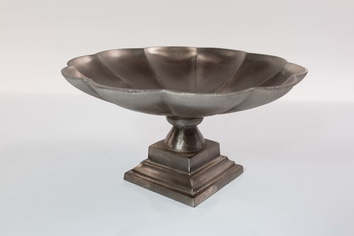 קערה אלומיניום בראס שחור מוברש