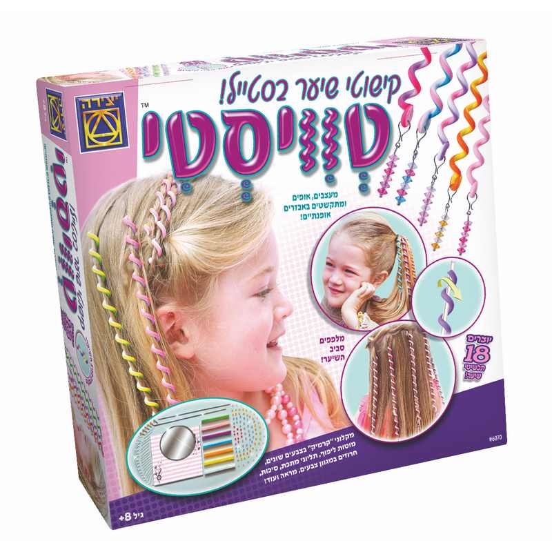ערכת עיצוב שיער – טוויסטי קישוטי שיער