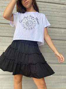 חולצת דפוס ירח