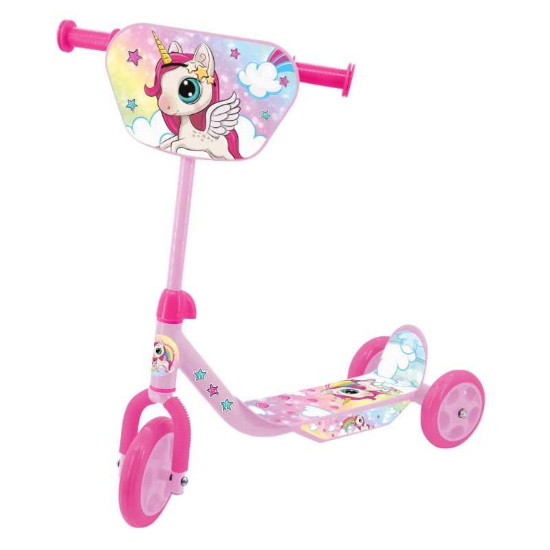 קורקינט 3 גלגלים חד קרן