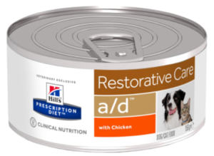 כלב וחתול 156g - a/d Prescription Diet Canine/Feline with Chicken