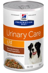 כלב 354g - c/d שימורי נזיד גורמה (stew) עם עוף וירקות Prescription Diet