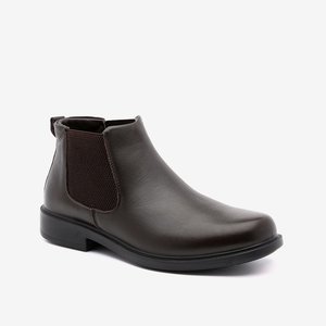 מגף לגבר מעור בצבע חום  | 39-48 | FRANCO BANE 162561