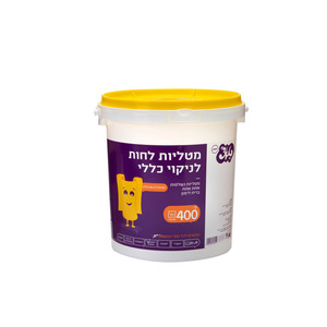 מטליות לחות לניקוי כללי טאצ' 400 יח'
