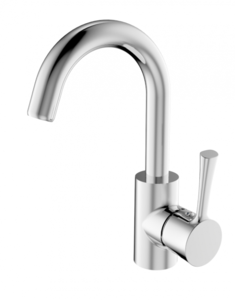  מדגל ברז ניצב לכיור אמבט סדרת יערה גימור כרום 44806