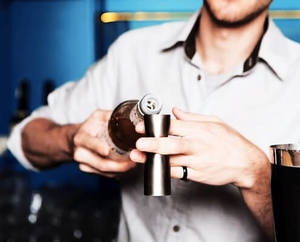 עמדת בר אלכוהול