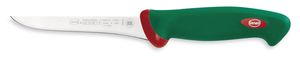 סכין פירוק צר 14 ס"מ ידית אנטי בקטריאלית ירוקה SANELLI איטליה 
