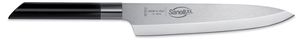 סכין שף יפני 20 ס"מ ידית מחוזקת שחורה SANELLI SAN איטליה 