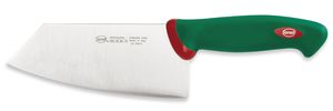 סכין סמייל לירקות ופירות 16 ס"מ ידית אנטי בקטריאלית ירוקה SANELLI איטליה 