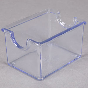 מחזיק שקיות סוכר פלסטיק שקוף