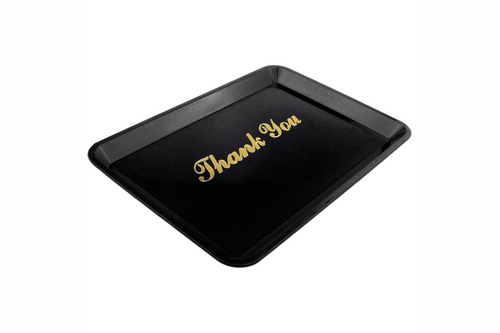 מגש טיפים פלסטיק ללא תופסן 16X11 ס