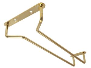 מתלה לכוסות יין 25 ס"מ מוזהב