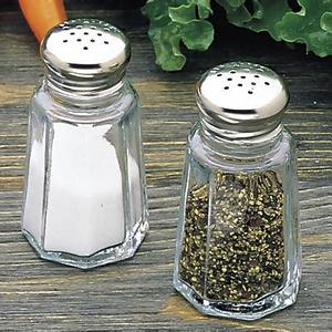 מלחיה מתומנת זכוכית 60 מ"ל