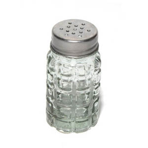 מלחיה עגולה מעוצבת זכוכית 60 מ"ל