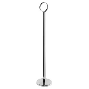 מעמד למספרי שולחן 30 ס"מ נירוסטה