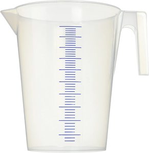 כד מידה 0.5 ליטר כיול כחול עמיד בחום 