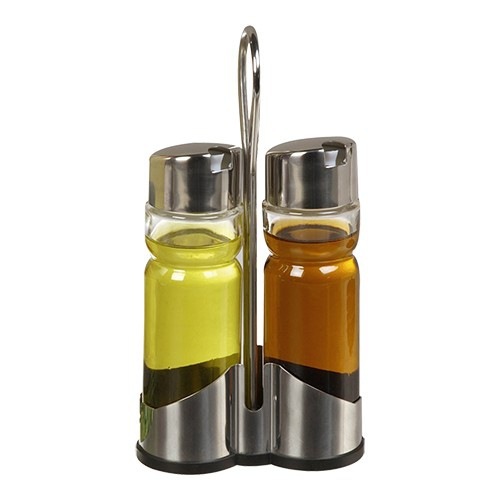 סט שמן חומץ על מעמד ניקל 170 מ