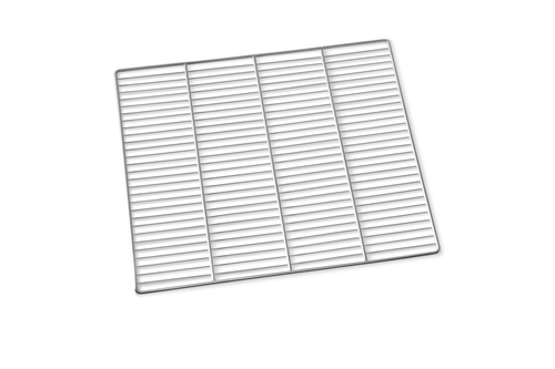 מדף רשת נירוסטה 1/1 53X32.5 ס