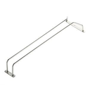 מתלה לכוסות יין 25 ס"מ מוכסף