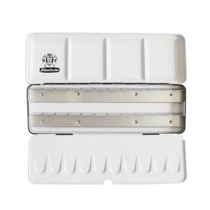 פלטה ריקה לצבעי מים שמינקה מתאימה ל-12 קוביות