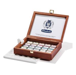 צבעי מים שמינקה הוראדם 24 קוביות במארז עץ