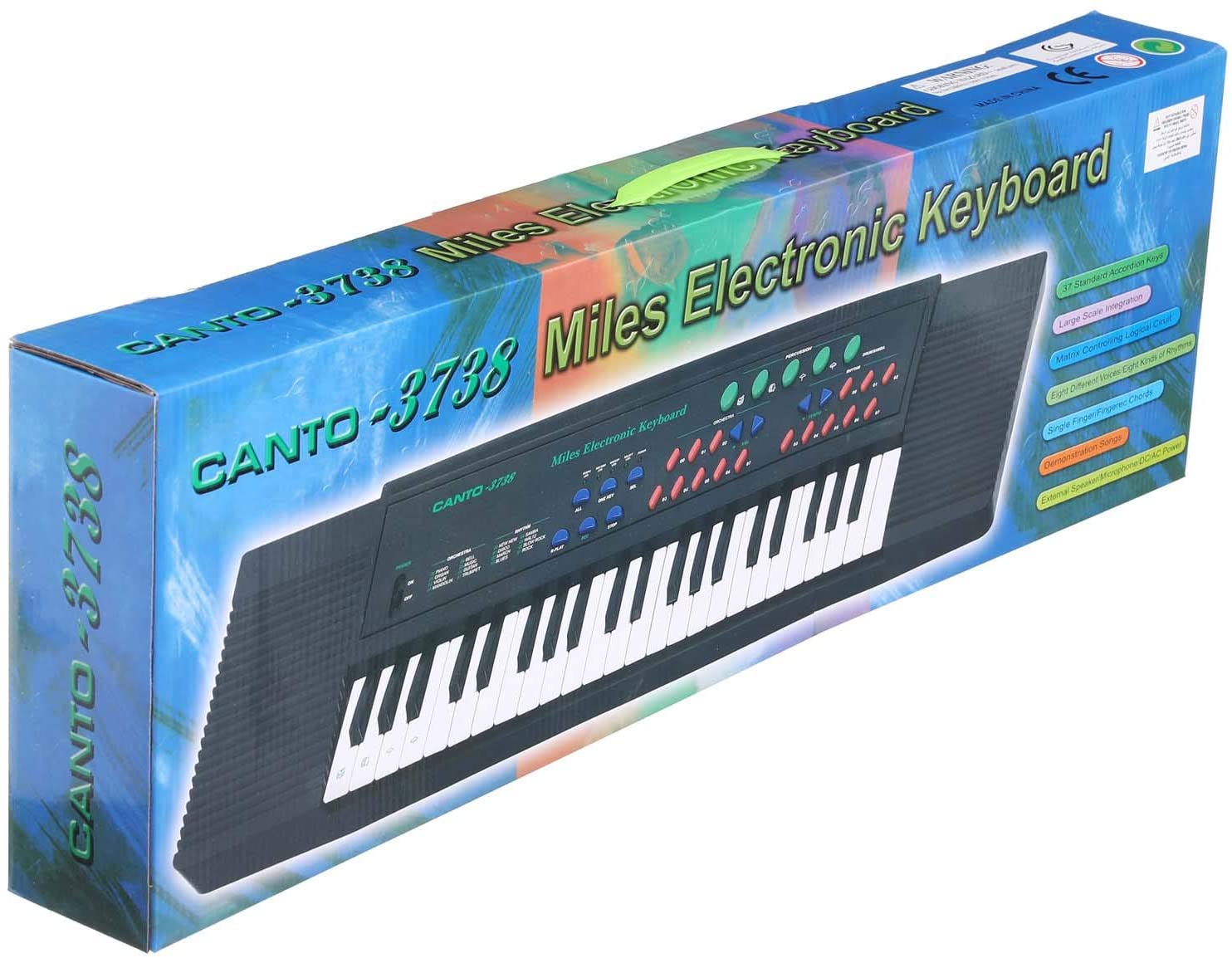 Canto 3738 Miles Electronic Keyboard - 37 Keys