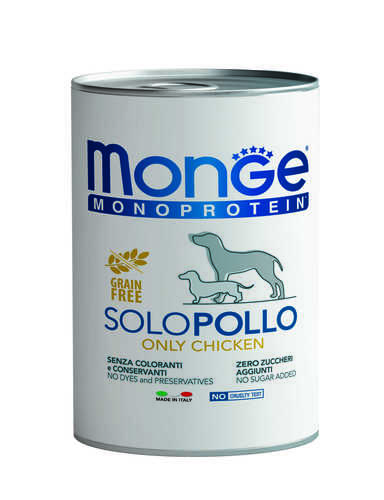 מונג שימורי מונו פרוטאין לכלב בטעם עוף 400 גרם