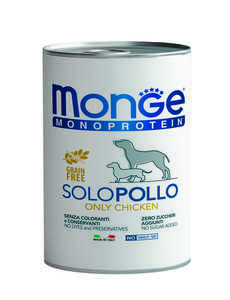 מונג שימורי מונו פרוטאין לכלב בטעם עוף 400 גרם