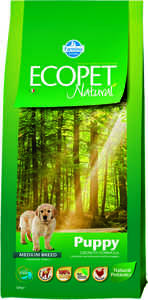 מזון לגורי כלבים בטעם עוף 12 ק"ג / Netural Delicious