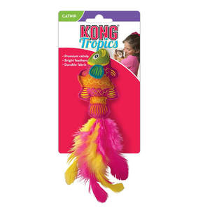 קונג משחק חתול דג טרופי ורוד