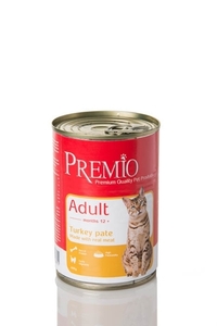 פרמיו מעדן לחתול -פטה הודו 400 גרם