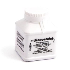 ג'סו אקרילי לבן 70 גרם Decopatch