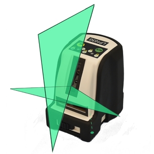 פלס לייזר היקפי LP103G קרן ירוקה