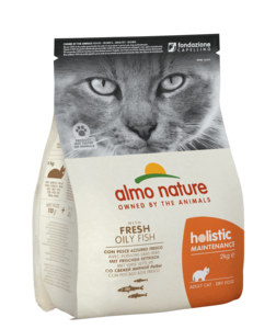 אלמו הוליסטיק מזון יבש לחתול בוגר בטעם דג 2 ק"ג