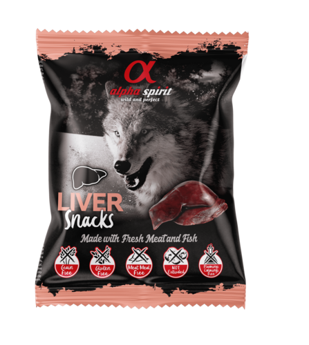 אלפא ספיריט חטיף לכלב - קוביות כבד 50 גר'