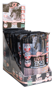 אלפא ספיריט חטיף לכלב - גליל מקלות כבד 160 גר